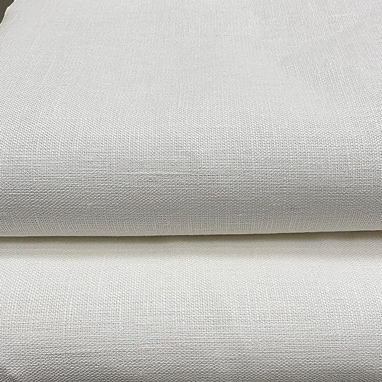 QDTEX organic rayon/linen fabric for clothing wholesale pure linen fabric for curtain linen fabric by the meter