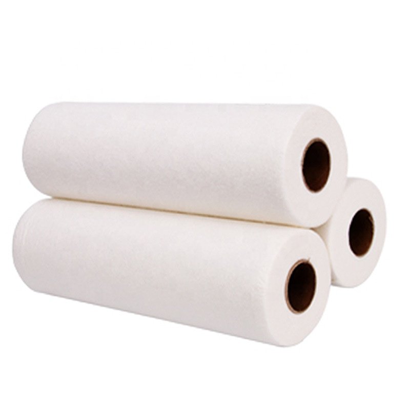Bamboo Fiber roll reusable cleaning cloth Washable Kitchen Household Cleaning Wipes Ra