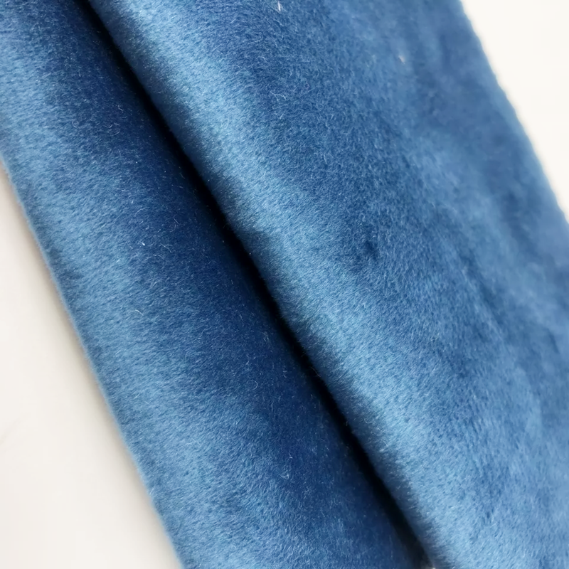 100%Polyester Holland Velvet With Pongee Backing Fabric For Home Textile Upholstery