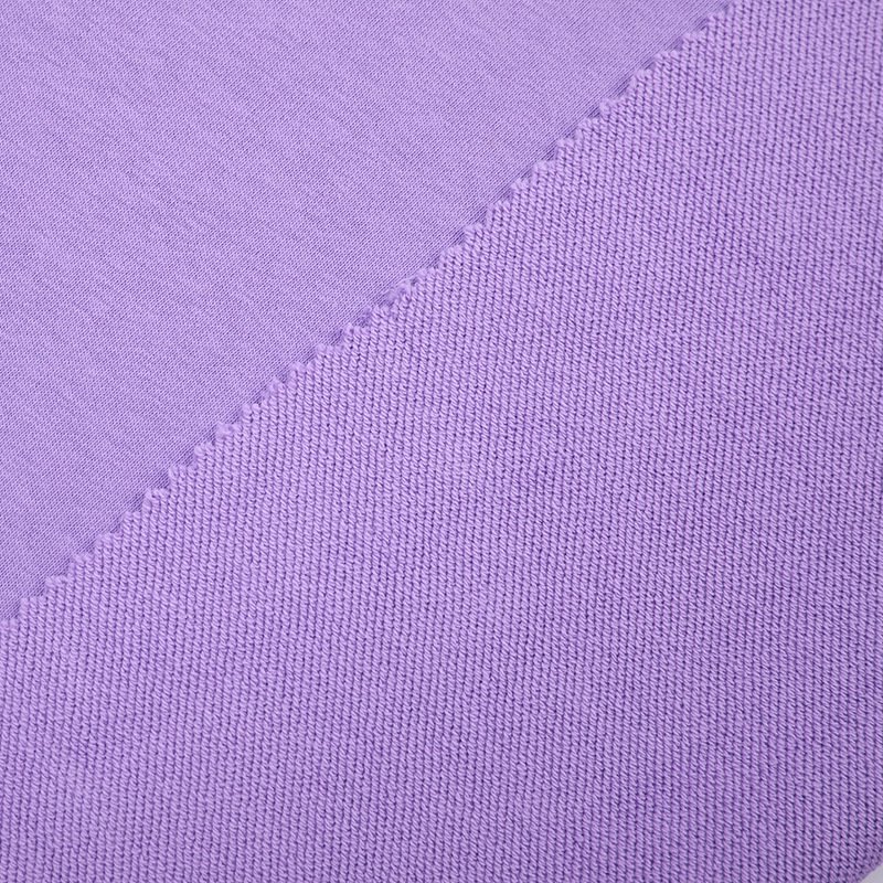 high quality jersey fabric manufacturer knitted 100% polyester knitted plain dyed t shirt single jersey fabric