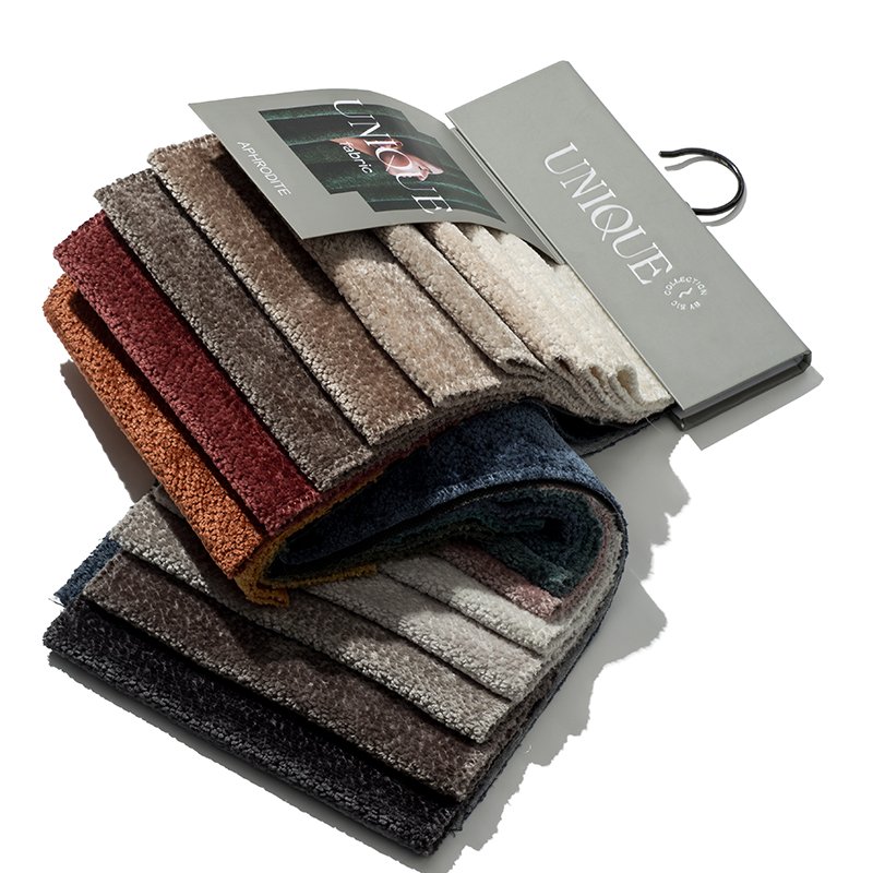Market Competitive 100% Polyester Sofa Upholstery Sofa Fabric Chenille Velvet Stain Resistant Upholstery Fabric