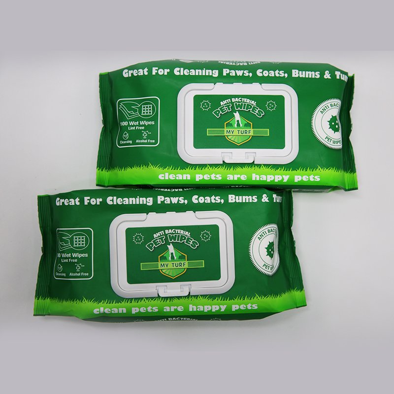 Private Label Anti bacteria Dog Wipe Bamboo Pet Grooming Wipes For Pets