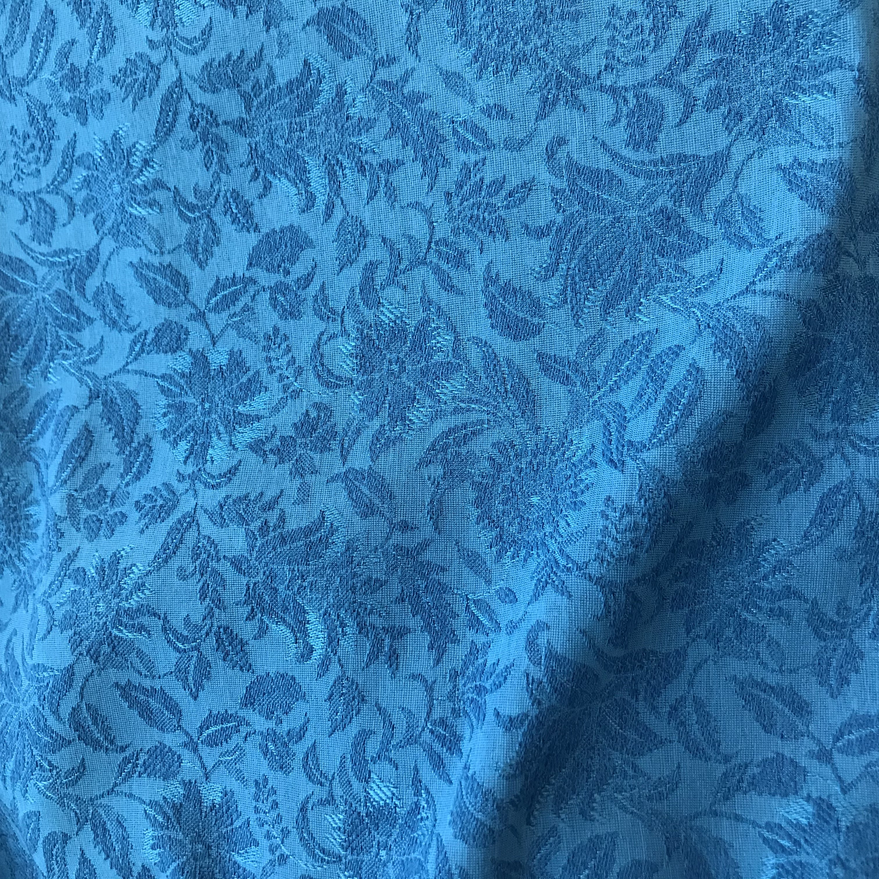 Delicate design jacquard clothes lace 100% polyester textile fabric