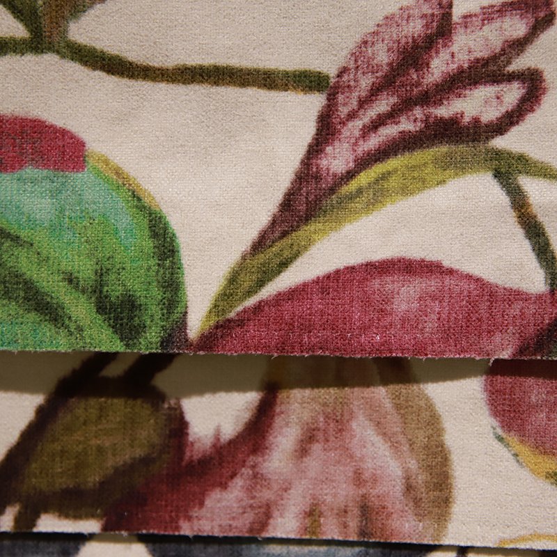 JES New digital printed fabric blackout living room print design curtain fabric