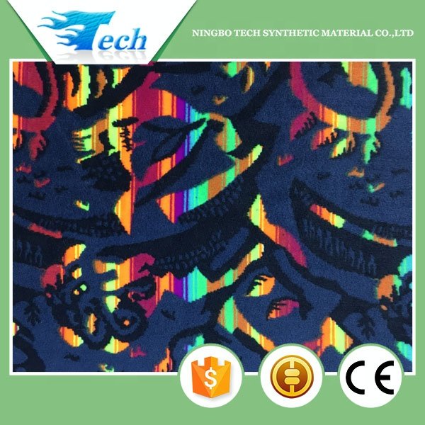 100% polyester tropical print fabric wholesale bus automotive fabrics