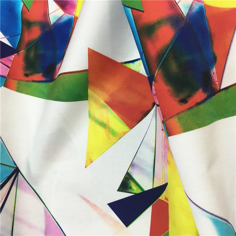 Custom new design high quality digital printing 100% linen fabric