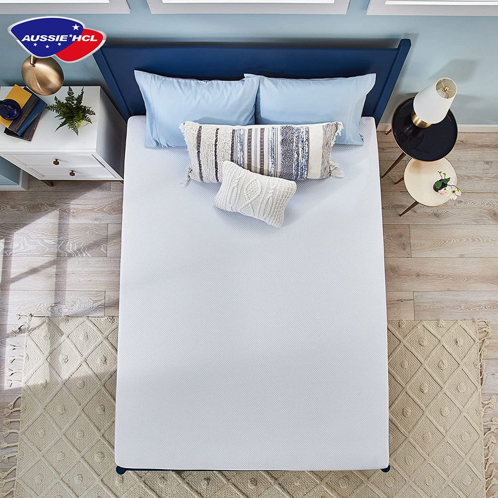Quality sleeping well latex king double full single size king mattress rolled up in a carton box high density gel foam mattress