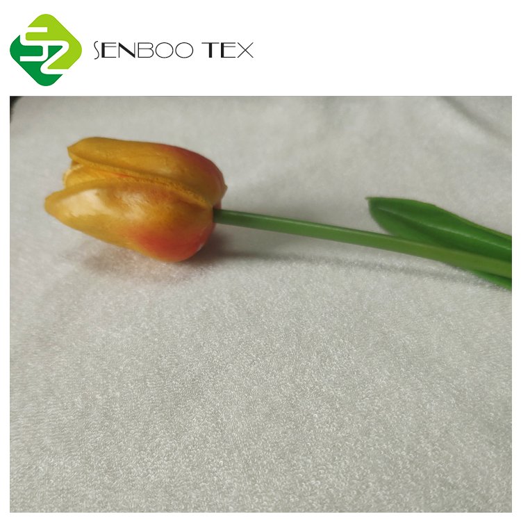 100% Bamboo 285gsm Single-Side Towel Fabric Absorbent and Soft for Home Textiles for Girls and Boys Bathrobe