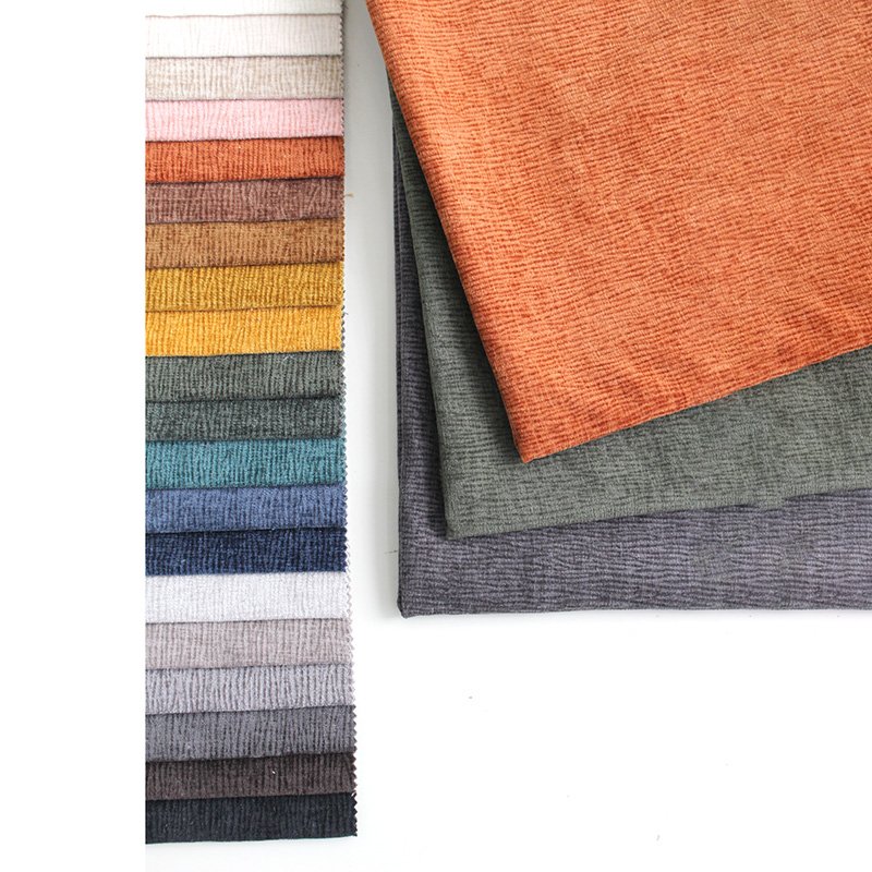 High Tenacity Textile Imitation Linen Polyester Sofa Upholstery Fabric Wholesale