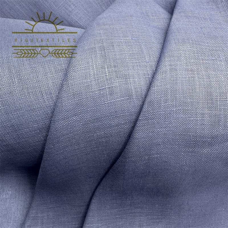 RIGU Textiles Factory Top Quality Organic Linen Fabric For Linen Clothes Linen Dress