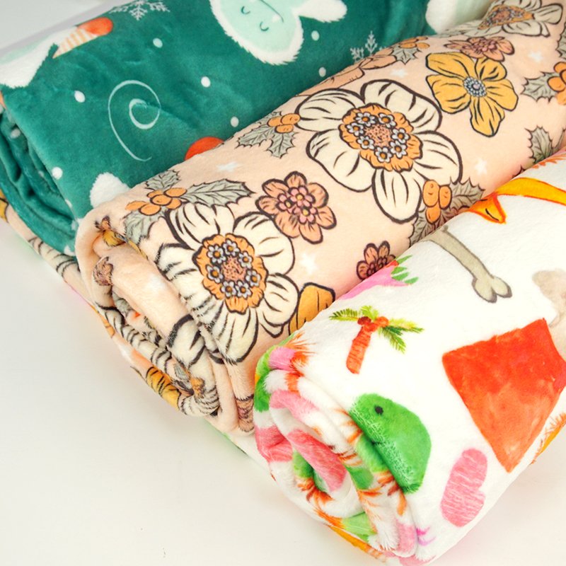 Wholesale Digital printing Minky Squish fabric Polyester Spandex Double Sided For Pajamas