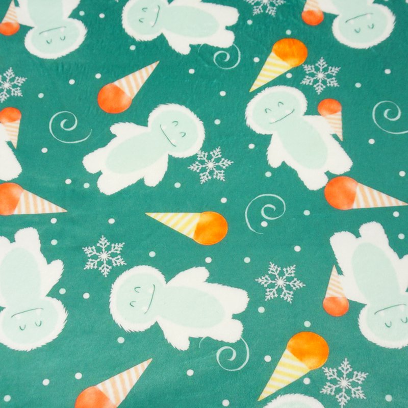 Wholesale Digital printing Minky Squish fabric Polyester Spandex Double Sided For Pajamas