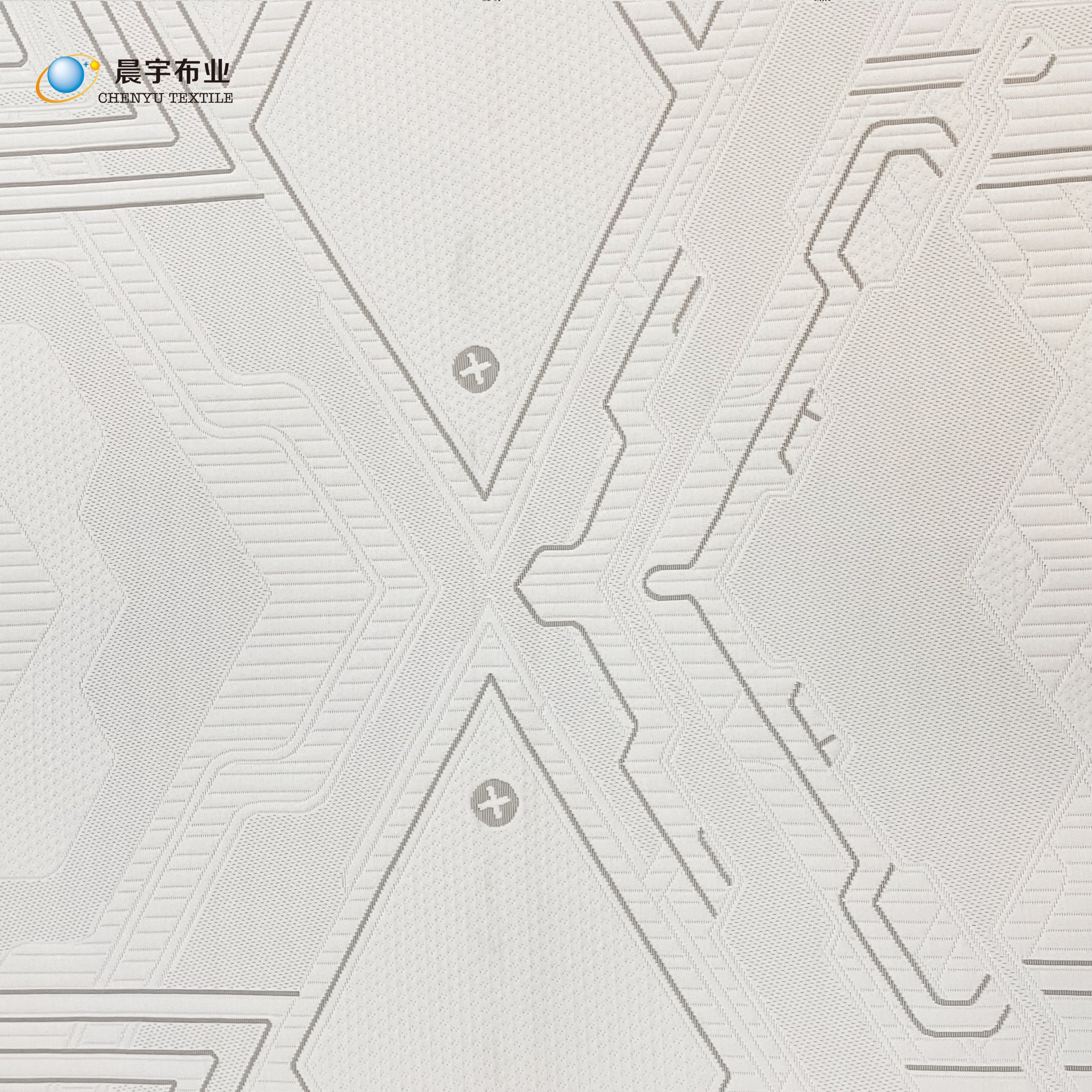100% polyester knitmattress fabric