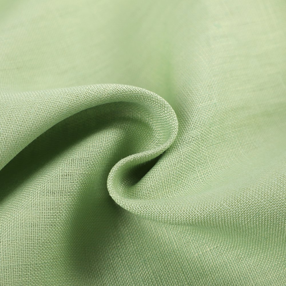 Popular Selling Linen Fabric Soft Hand feeling Plain Dyed Sustainable