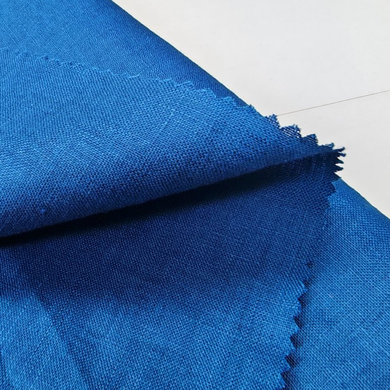 2024 Hot Factory Direct Sale 100% Linen Fashion Fabric Pure Linen Fabric For Man And Woman