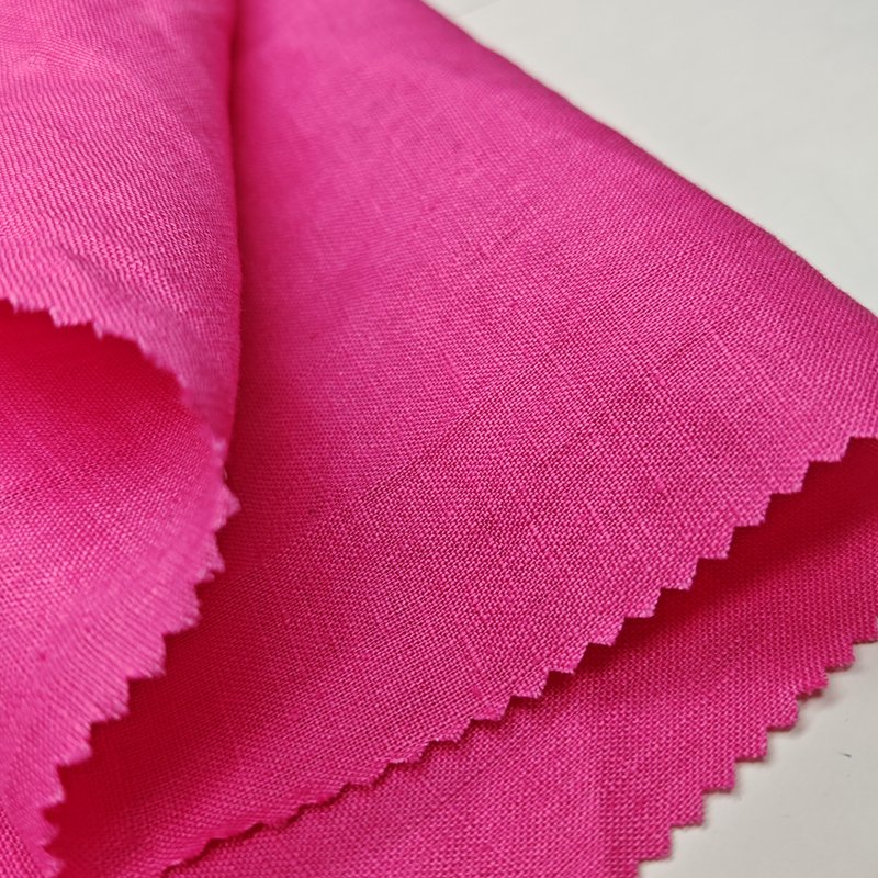 2024 Hot Factory Direct Sale 100% Linen Fashion Fabric Pure Linen Fabric For Man And Woman