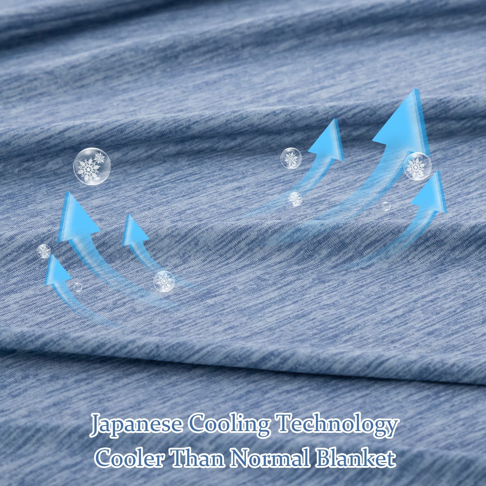 Icy-Jade Fiber Breathable Fabric Bedding Set Sleep Night Sweats Cooling Flat Bed Sheet Set For Summer