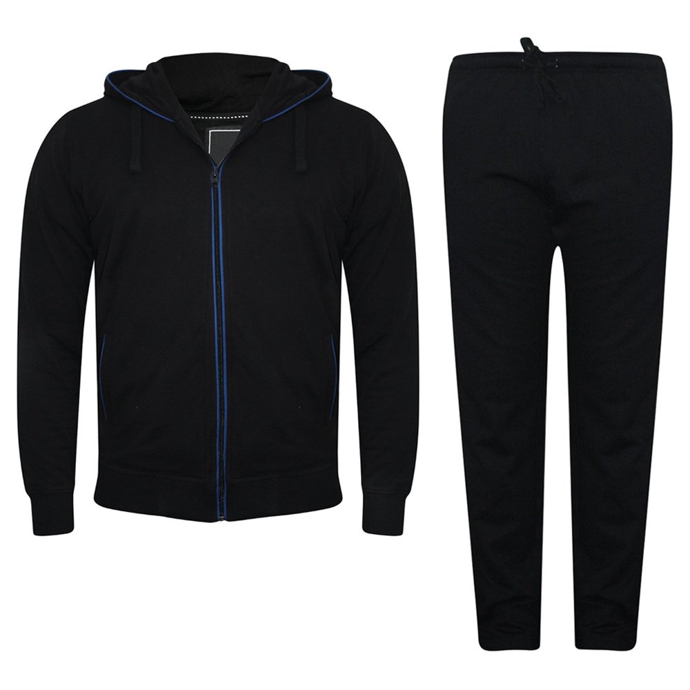 Wholesale OEM Fitted Sweat suit Tracksuit Half Zip Sweatshirts Sports Wear Training & jogging wear Two Piece Tracksuit Set