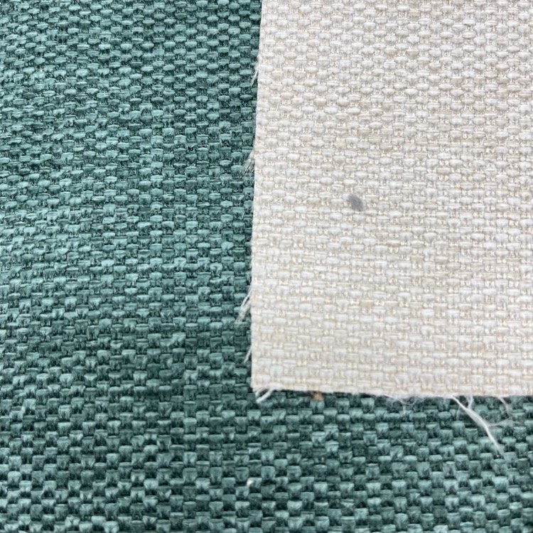 Custom modern style hometextile upholstery warp knitted linen look 100% linen sofa fabric for furniture