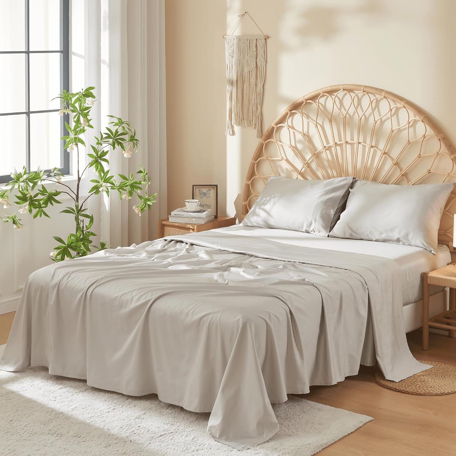 Hot Selling Luxury Hotel Bedding Bamboo Sheets 300Tc Luxury Organic Duvet Cover Bamboo Fabric Bed sheet