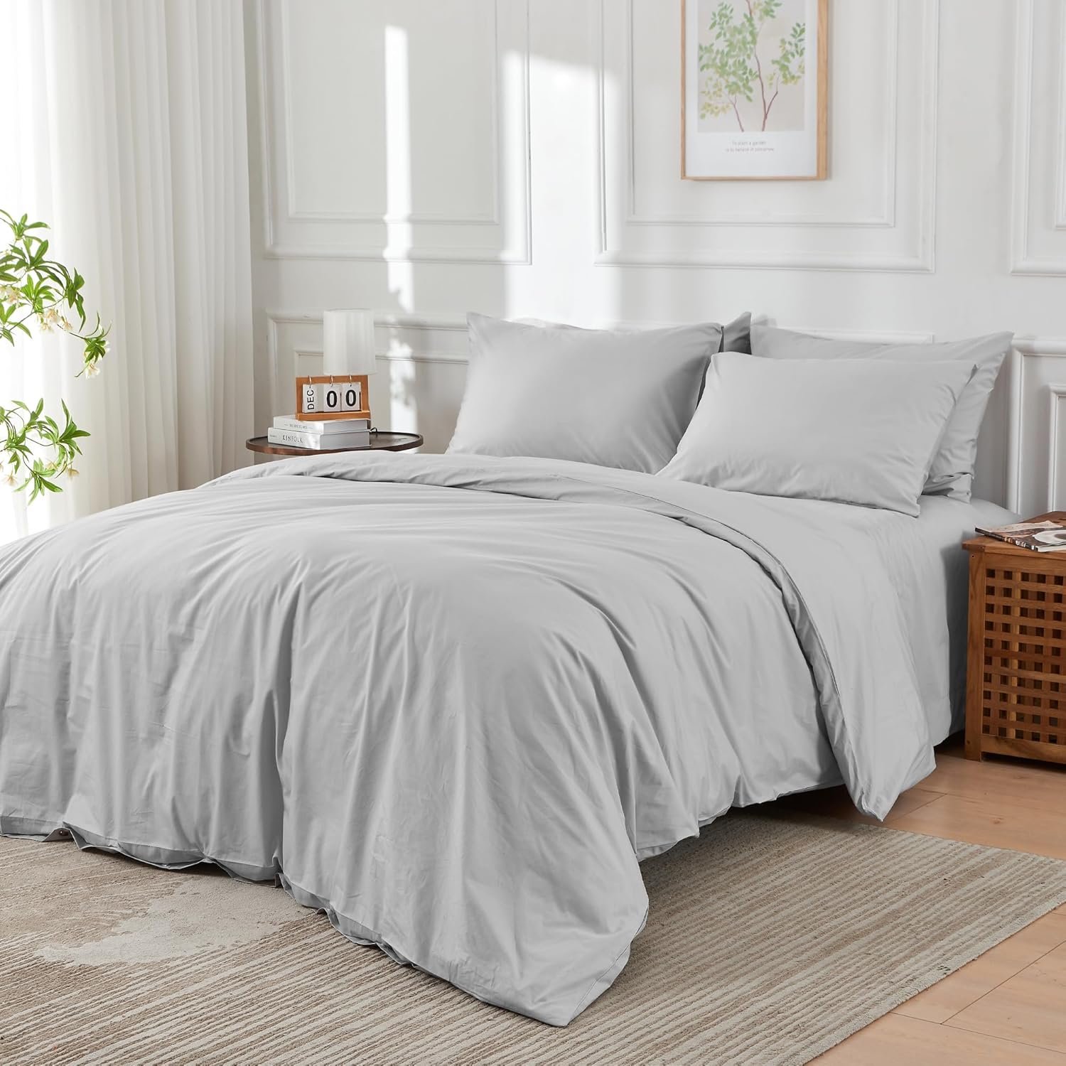 Hot Selling Luxury Hotel Bedding Bamboo Sheets 300Tc Luxury Organic Duvet Cover Bamboo Fabric Bed sheet