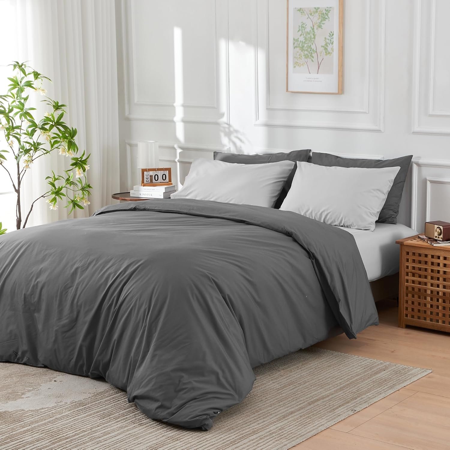 Hot Selling Luxury Hotel Bedding Bamboo Sheets 300Tc Luxury Organic Duvet Cover Bamboo Fabric Bed sheet