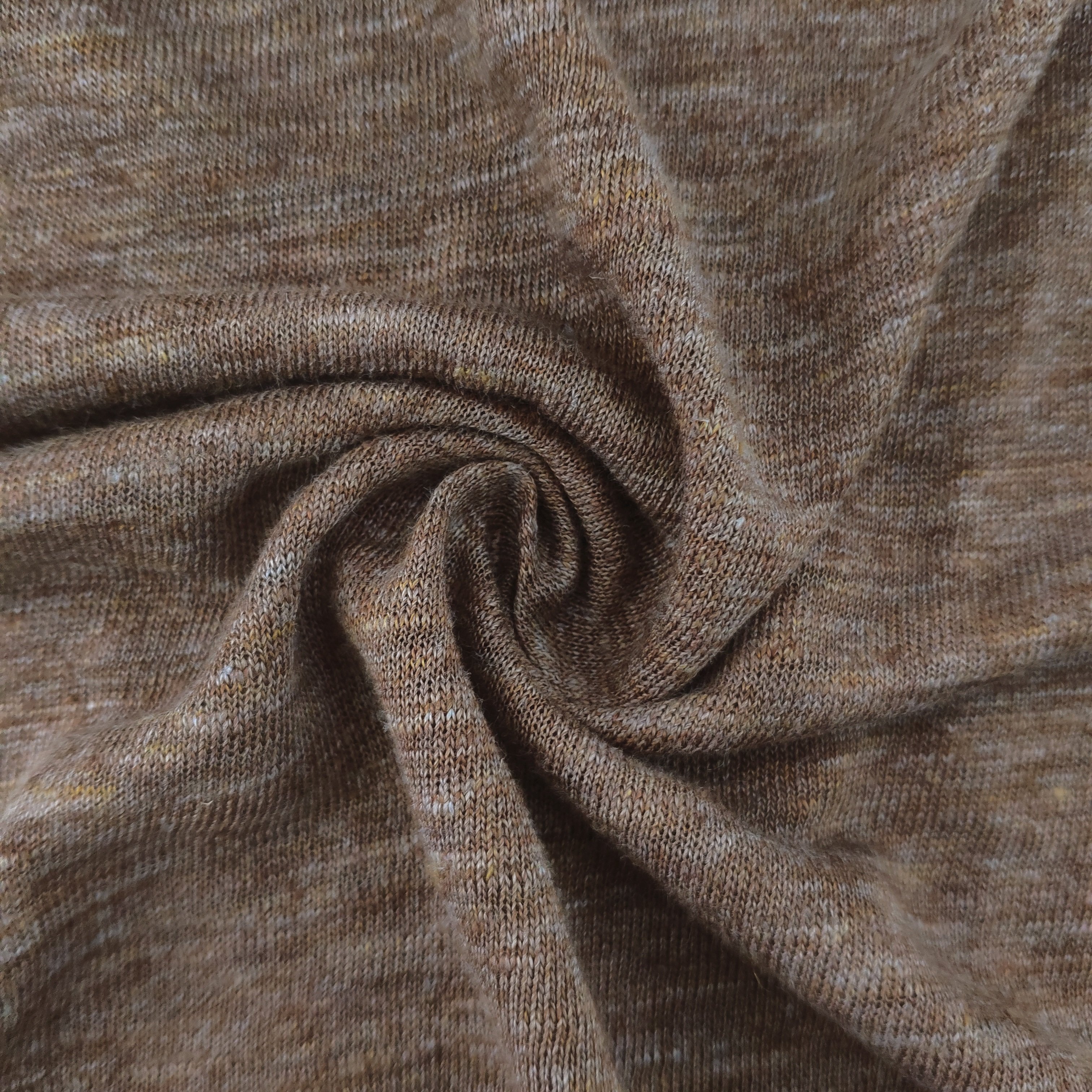 100% linen single jersey pure linen fabric for dress shirt clothing