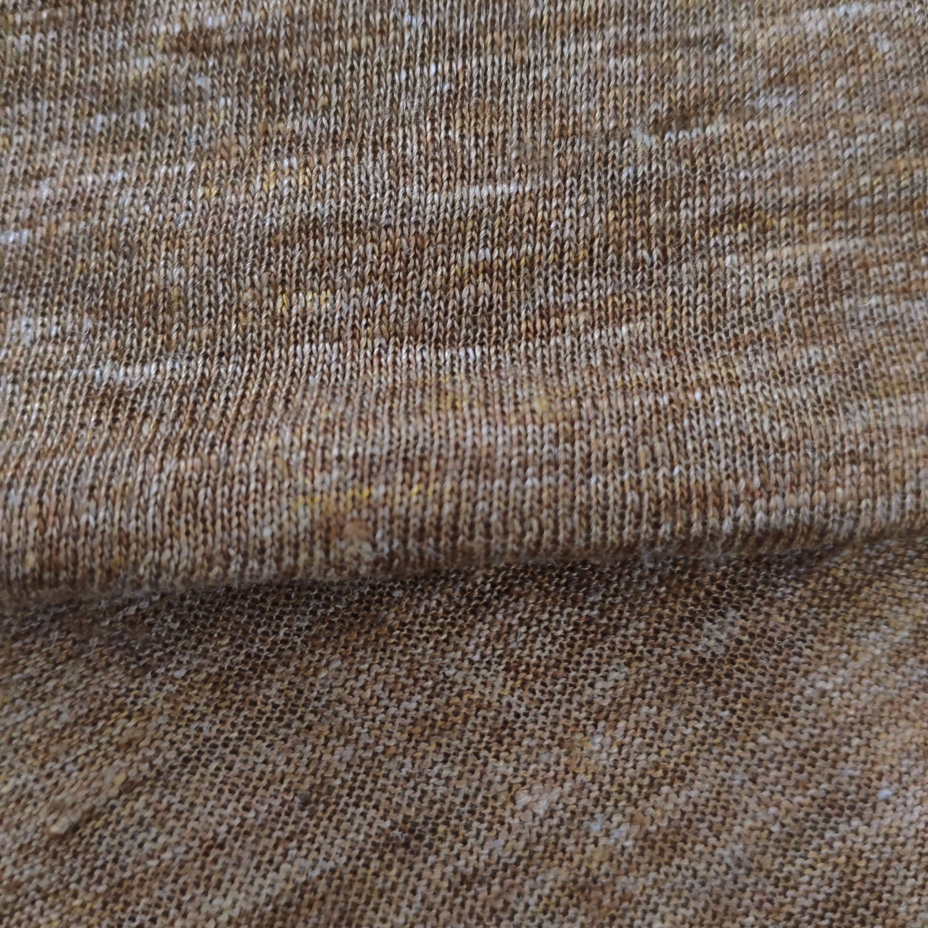 100% linen single jersey pure linen fabric for dress shirt clothing