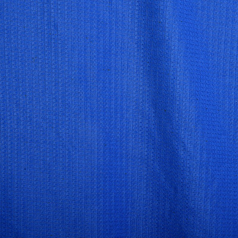 New arrival knitted jacquard plaid sweat absorbing 100% polyester sportswear fabric for running cloth,t-shirt