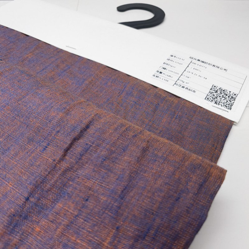 2024 High Quality Wholesale 100% Linen Fashion Fabric Exporter Soft And Smooth For Women's Clothing
