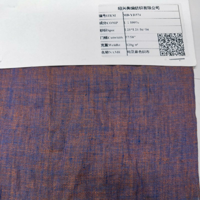 2024 High Quality Wholesale 100% Linen Fashion Fabric Exporter Soft And Smooth For Women's Clothing