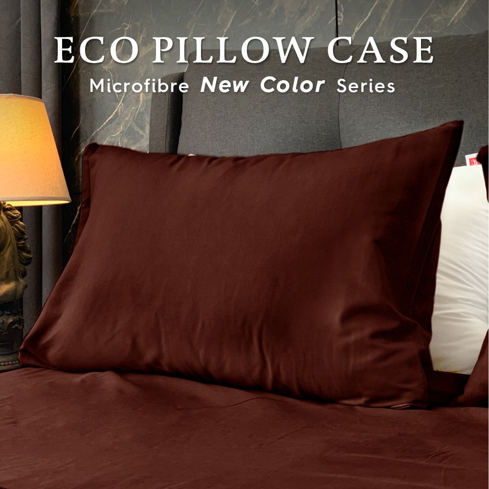 Soft Microfibre Plain Color Pillow Case Skin Friendly Variety Colors 100% Premium Grade Microfiber Fabric Pillow Cover