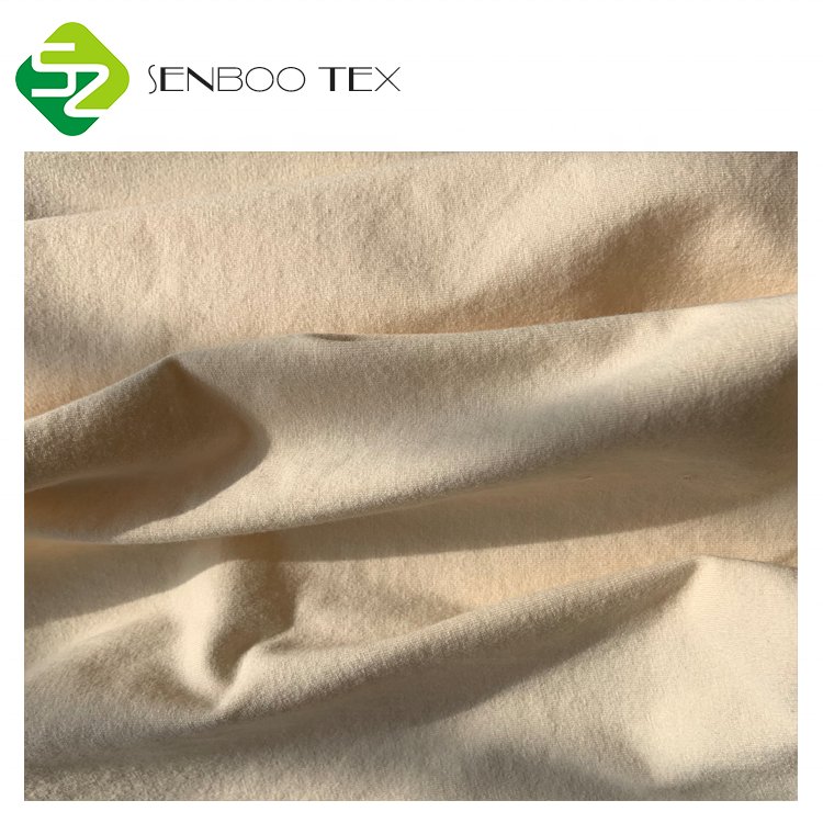 Hot Sale GOTS Certified Jersey 95% Organic Cotton 5% Spandex Knit Fabric Girls' Sleepwear Baby Clothes Lightweight Eco-Friendly