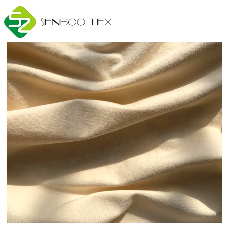 Hot Sale GOTS Certified Jersey 95% Organic Cotton 5% Spandex Knit Fabric Girls' Sleepwear Baby Clothes Lightweight Eco-Friendly