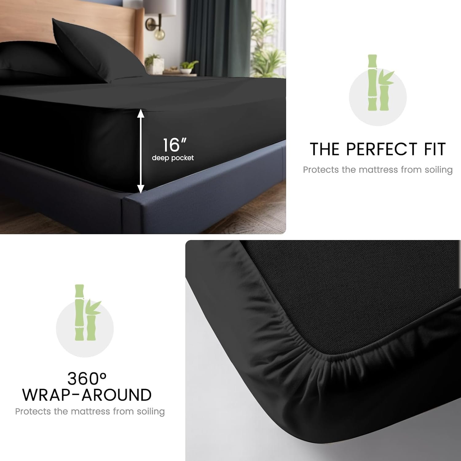 Cloudland Pure Bamboo Sheets Short Queen Size Bed Sheets Bamboo Bed Sheet 100 Organic
