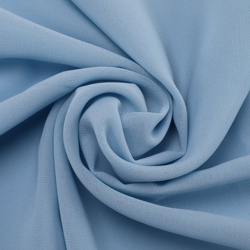 Cheap Wholesale 100D PLAIN CHIFFON HIGH QUALITY POLYESTER FABRIC FOR LADY DRESS \Headdress