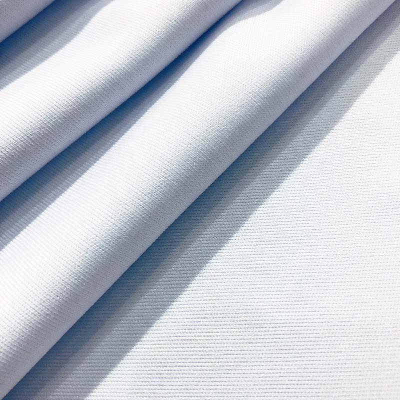Custom Bulk Price Soft Grey Cloth Cotton Polyester White Knit Greige Fabric Textile Raw Material For Kids Clothing Garment