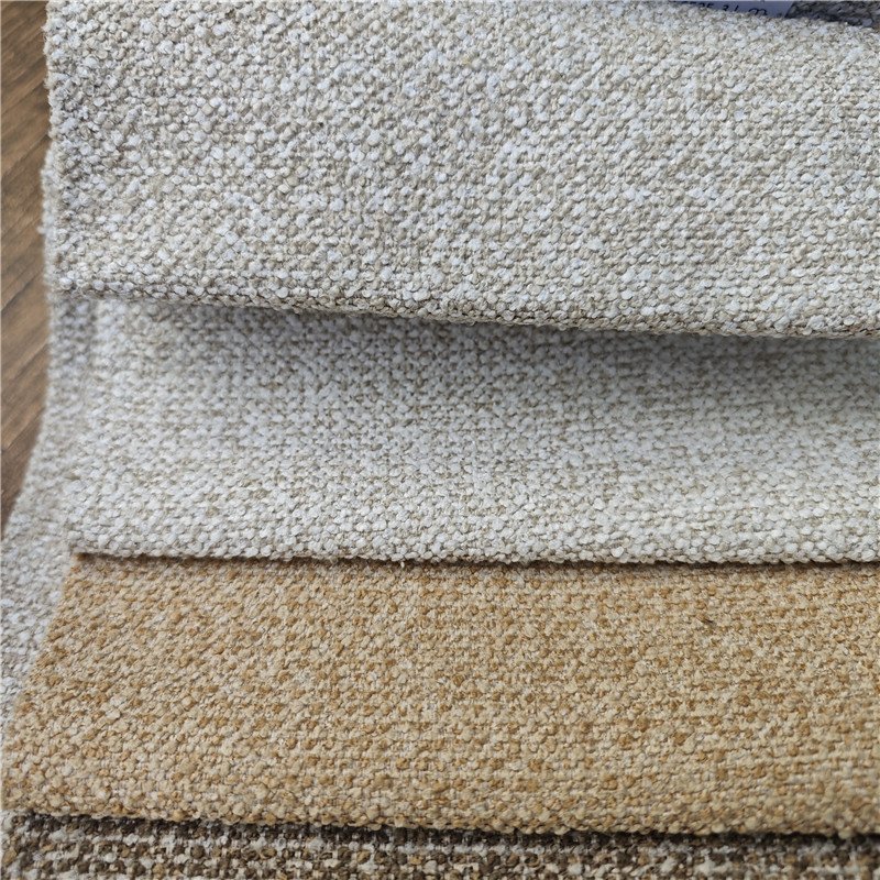 100% Polyester Fabric Linen Sofa Fabric Furniture Upholstery Fabric
