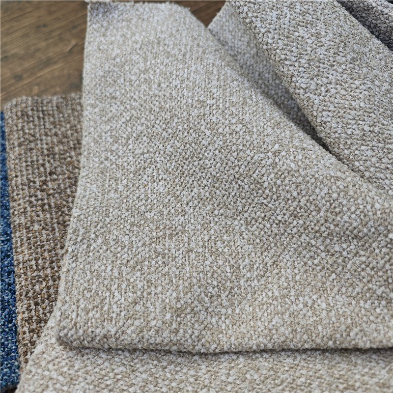 100% Polyester Fabric Linen Sofa Fabric Furniture Upholstery Fabric
