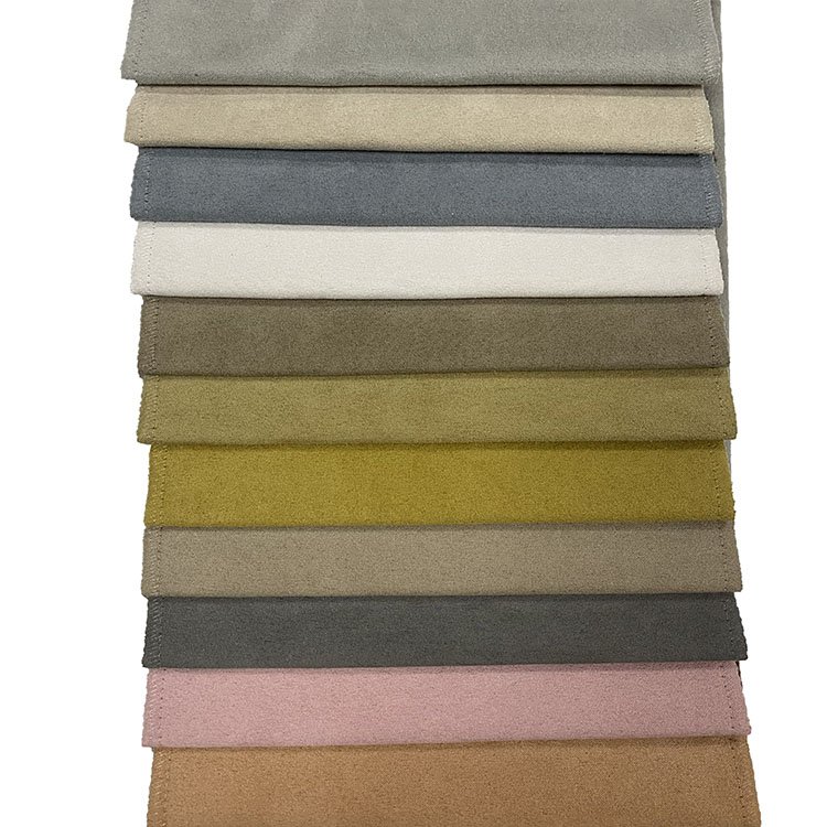 textiles manufacturing faux suede upholstery fabric textiles 100% Polyester Fabric sofa cover velvet fabric