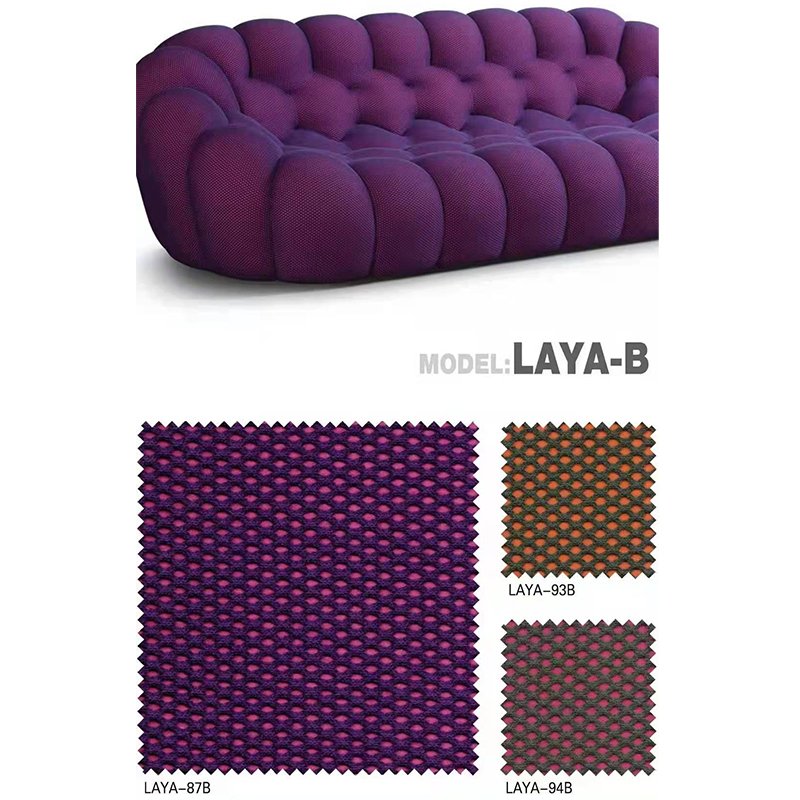 Wholesale roche bobois breathable mesh new turkish sofa fabric 2022 textile for sofa upholstery