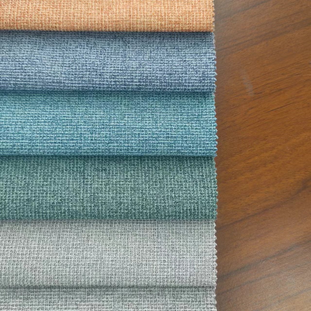 Hot Sale Best Quality Two-Sided Artwork Linen Fabric Curtains Special Design for Wide Usage