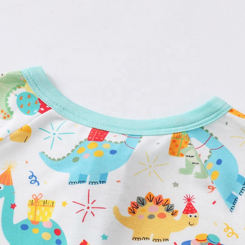 Custom prints bamboo fiber baby clothes baby onesie pajamas long sleeve baby bamboo fiber jumpsuits newborn clothes
