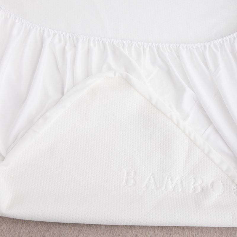 Waterproof Spring Mattress Protector Baby Crib Sleeping Pad Hypoallergenic Bamboo Memory Foam Mattress Cover
