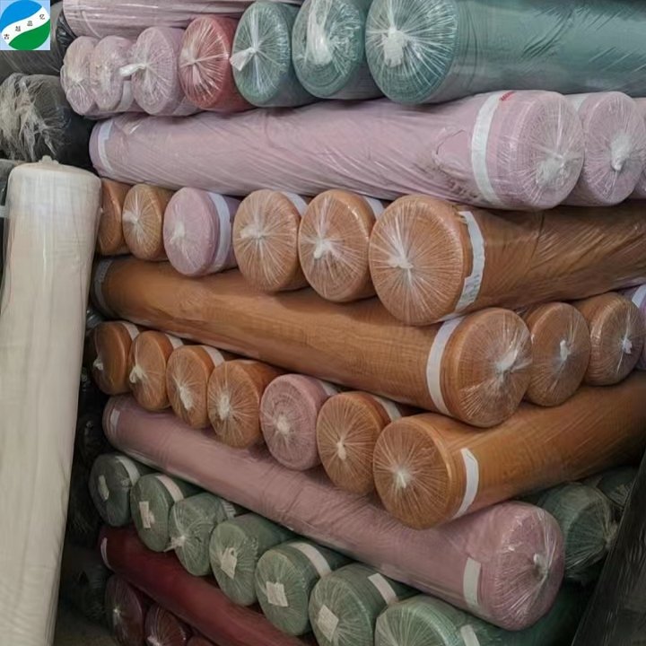 Hot selling big quantity cheap 100% polyester cey dyed stock fabric from shaoxing telas de china