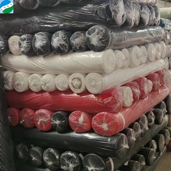 Hot selling big quantity cheap 100% polyester cey dyed stock fabric from shaoxing telas de china