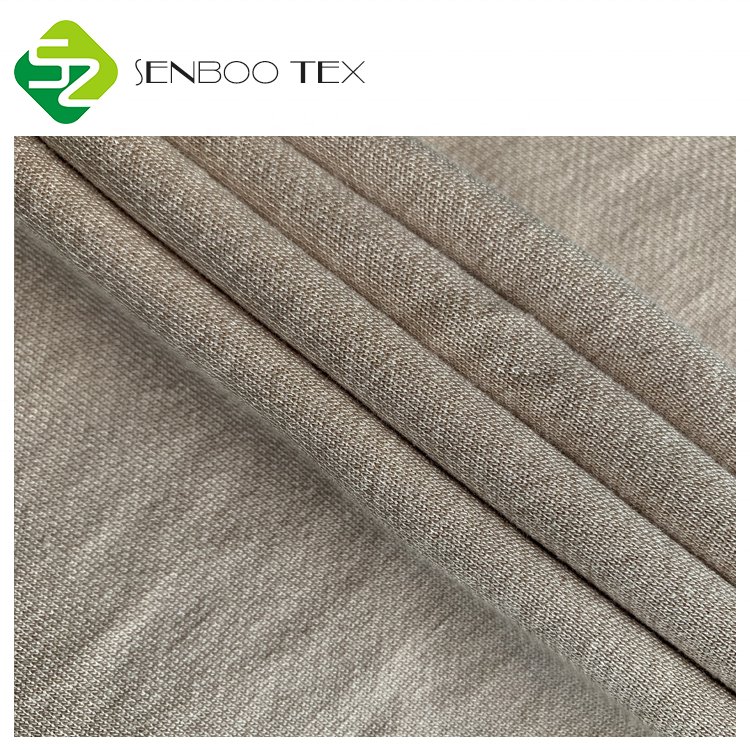 Best Quality 290 GSM Viscose from Bamboo Cotton Terry Fabric for Baby Clothes Breathable Knitted Sportswear and Shirts