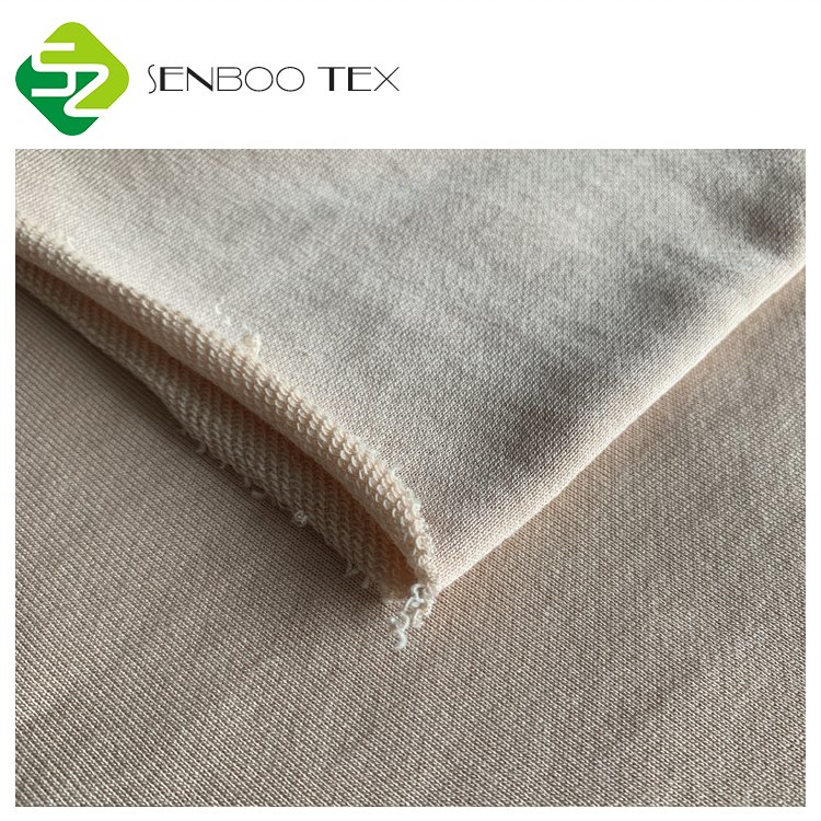 Best Quality 290 GSM Viscose from Bamboo Cotton Terry Fabric for Baby Clothes Breathable Knitted Sportswear and Shirts