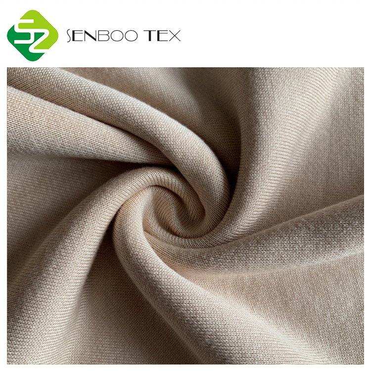 Best Quality 290 GSM Viscose from Bamboo Cotton Terry Fabric for Baby Clothes Breathable Knitted Sportswear and Shirts