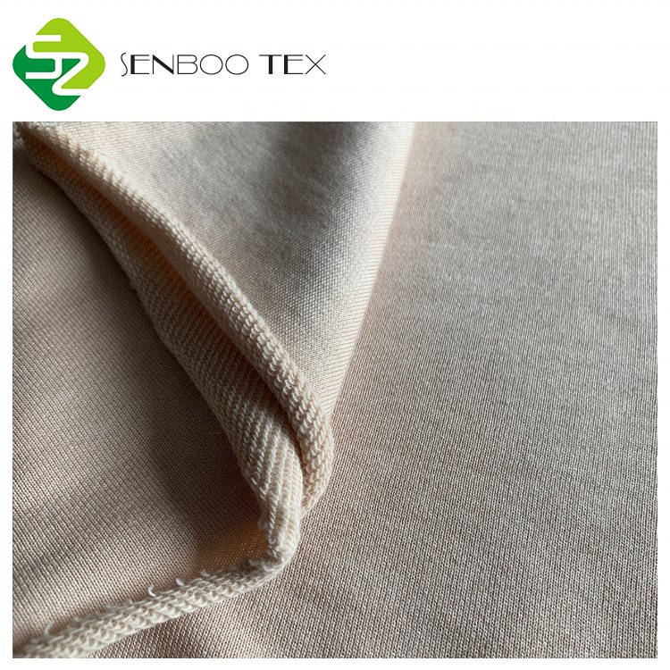 Best Quality 290 GSM Viscose from Bamboo Cotton Terry Fabric for Baby Clothes Breathable Knitted Sportswear and Shirts